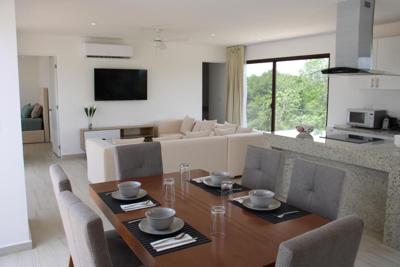 Apartment And Penthouse Blue Luxury Kukulkan טולום מראה חיצוני תמונה