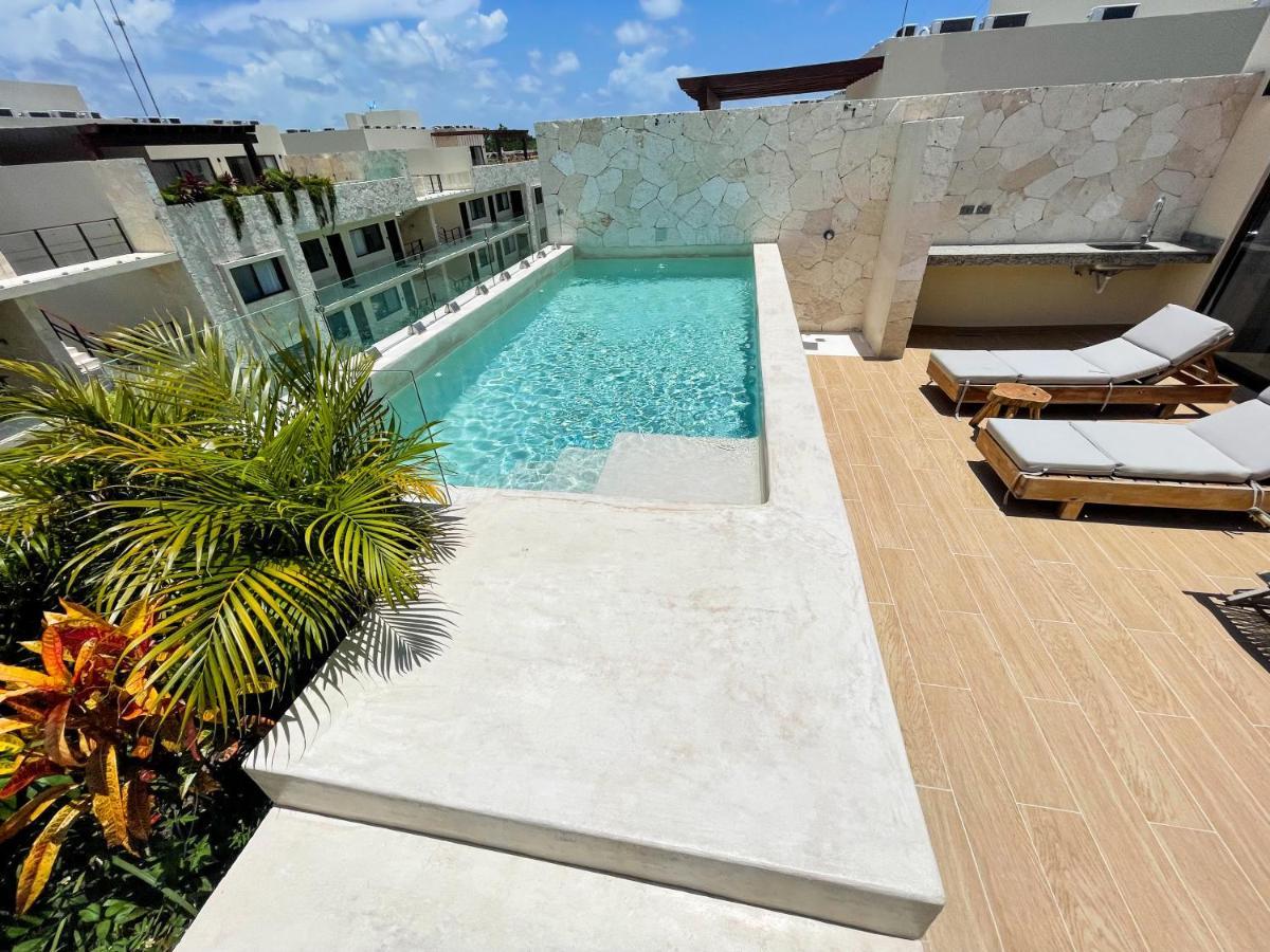 Apartment And Penthouse Blue Luxury Kukulkan טולום מראה חיצוני תמונה