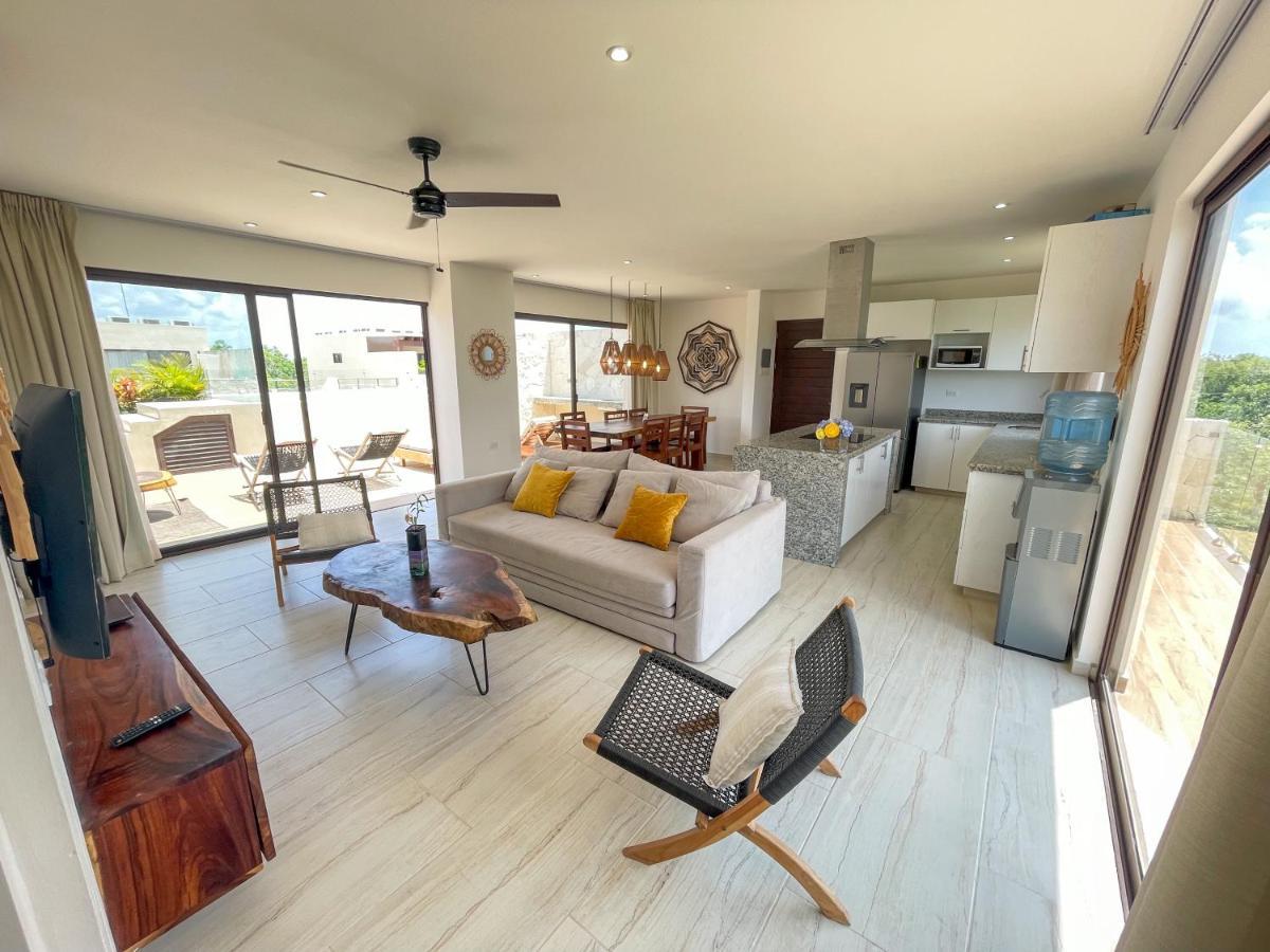 Apartment And Penthouse Blue Luxury Kukulkan טולום מראה חיצוני תמונה